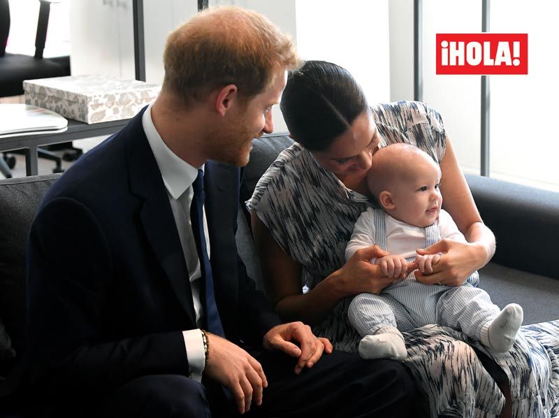 Meghan Markle, príncipe Harry y Archie