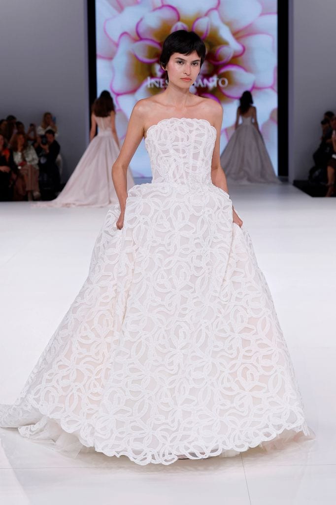Ines Di Santo en Barcelona Bridal Fashion Week