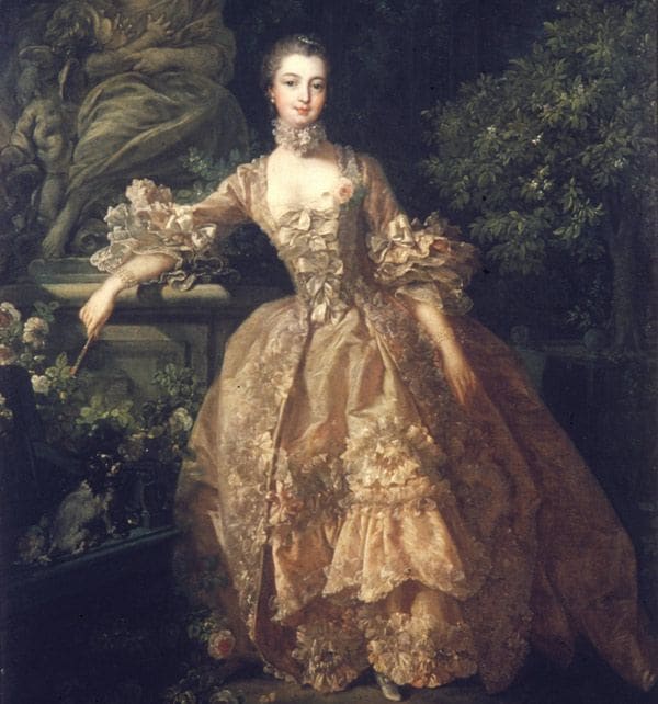 Madame de Pompadour, amante de Luis XV
