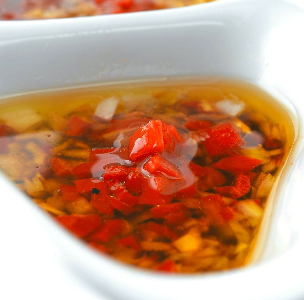 Vinagreta de pimientos del piquillo