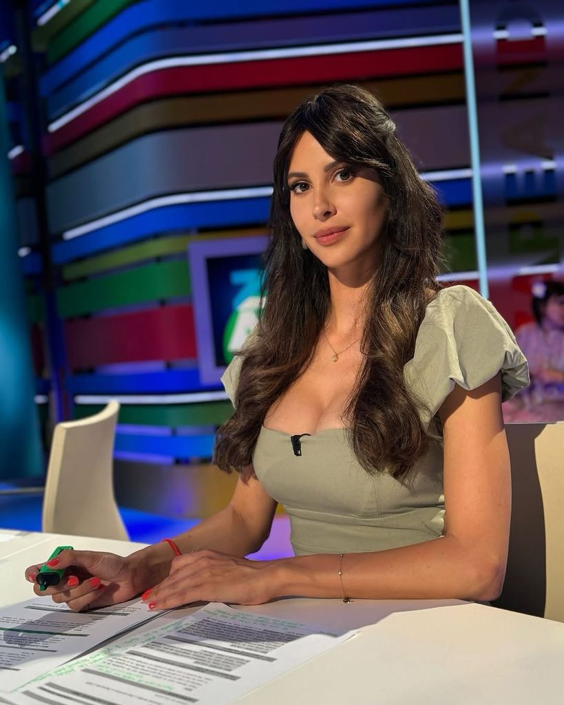 Graciela Álvarez Lobo en el platód Zapeando