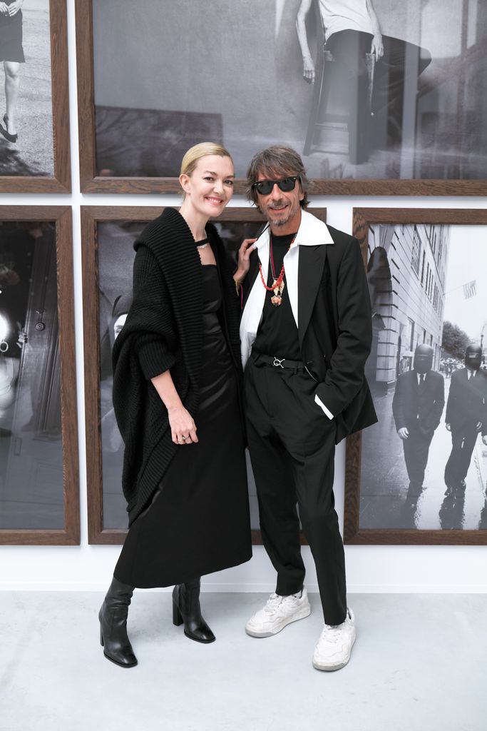 Marta Ortega y Pierpaolo Piccioli en la inauguración de 'Peter Lindbergh: Untold Stories'