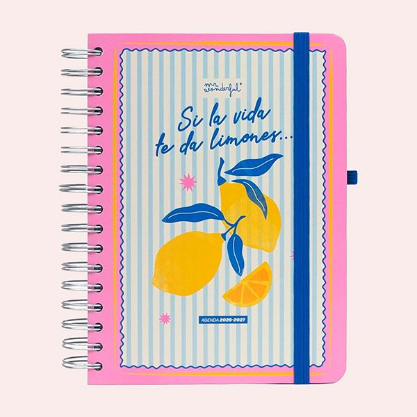 Mr. Wonderful - Agenda escolar 2026-2027
