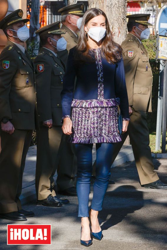 Reina Letizia cuero