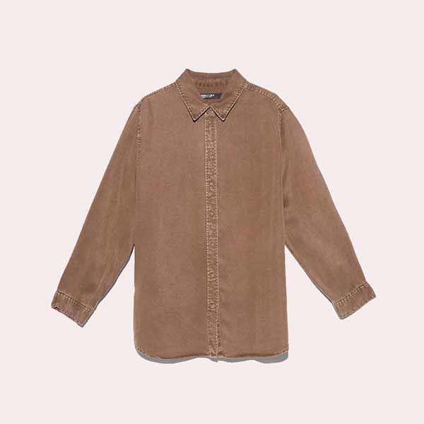 Camisa de Mujer Recta Fluida Bimba y Lola