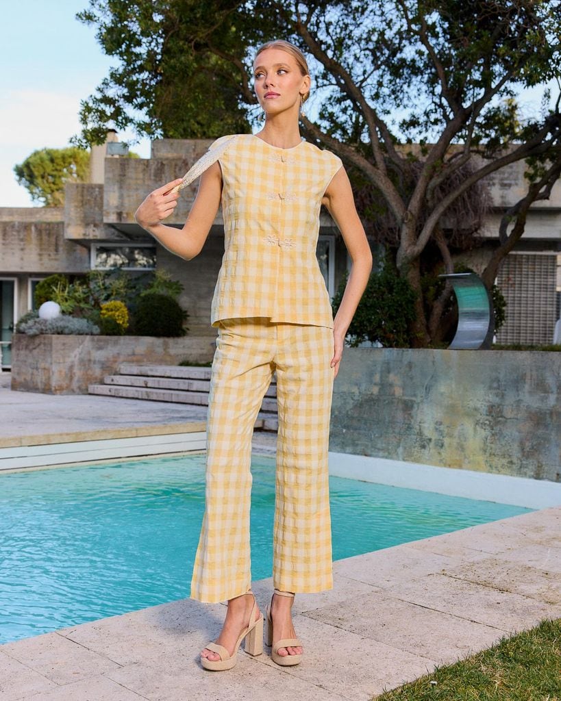 Conjunto estampado de Lady Pipa