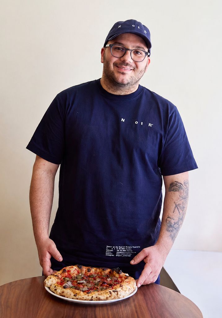 Michele Pascarella, al frente de la londinense 'Napoli on the Road', considerada mejor pizzería del mundo. 
