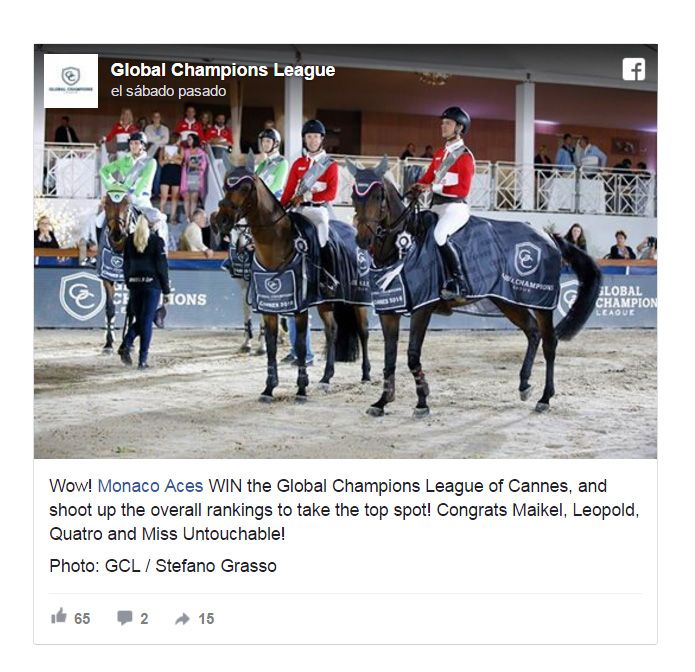 Con mucho esfuerzo y muchas ganas, el equipo patrocinado por ¡HOLA! alcanzó en Cannes el primer puesto, liderando la competición con 190 puntos
