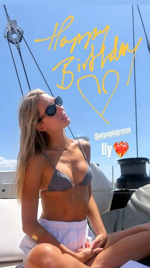 Olympia de Grecia celebra su cumpleaños en un barco