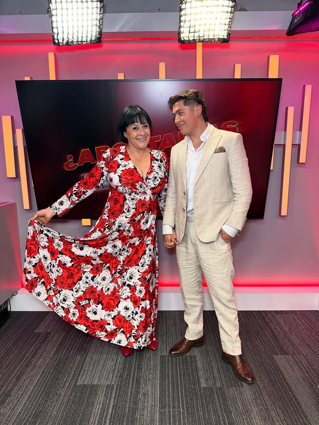 Alina Lozano y Jim Velásques