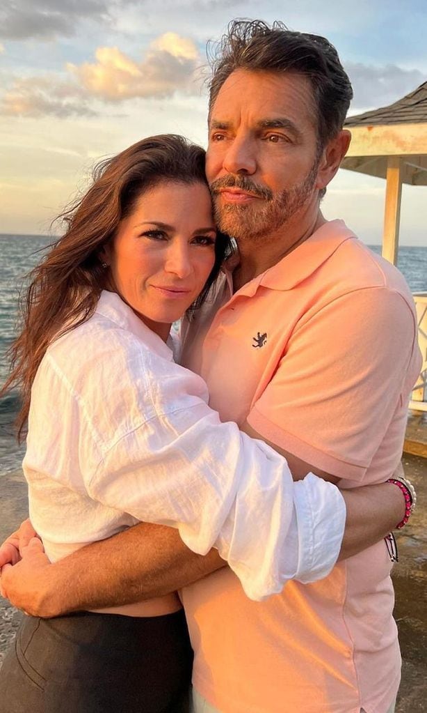 Alessandra Rosaldo y Eugenio Derbez