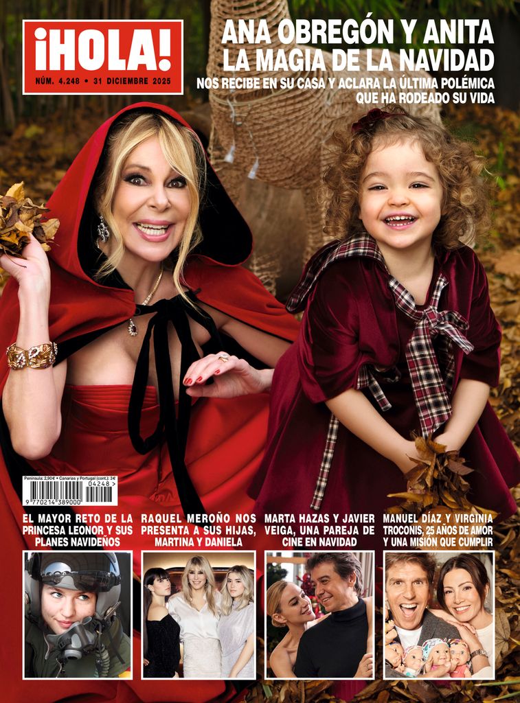 Ana Obregón y Anita en la portada de ¡HOLA!