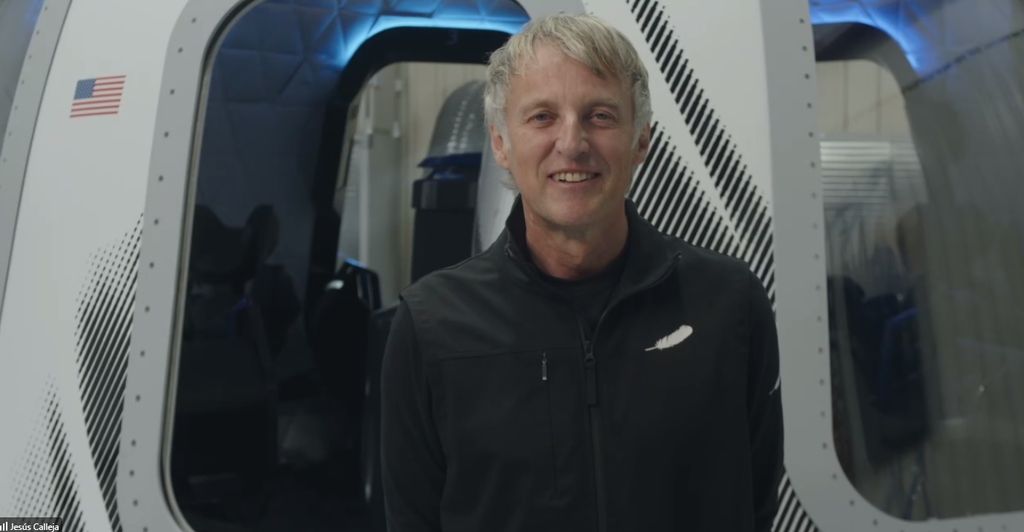 Jesus Calleja en su visita espacial