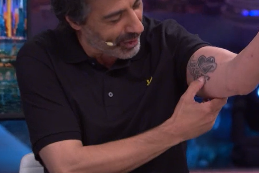 El tatuaje de Juan del Val en honor a sus tres hijos, Juan, Pau y Olivia
