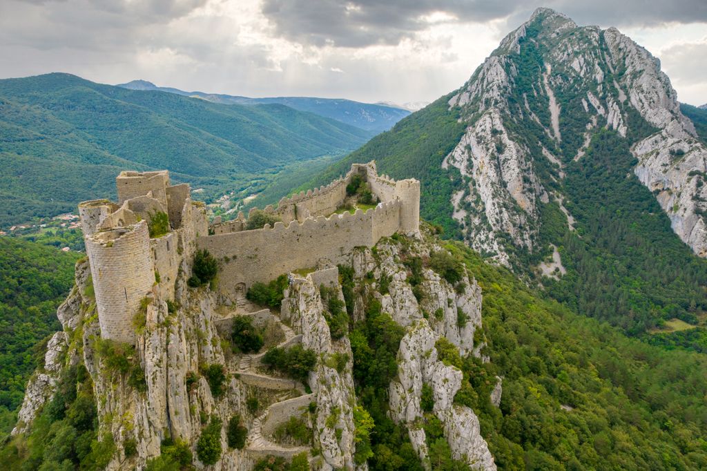 Castillo Puilaurens, Patrimonio de la Humanidad, Francia