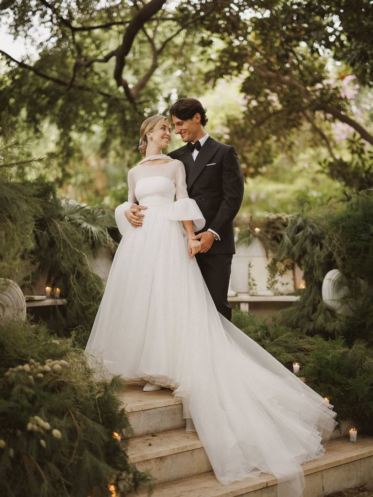 Boda Charlotte de Nassau (hija mayor del príncipe Robert de Luxemburgo, primo hermano del Gran Duque Enrique) y Mansour Shakarchi en Sicilia