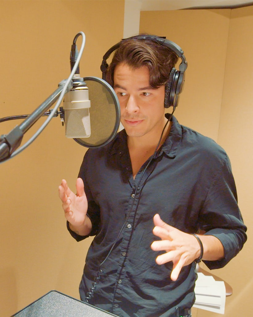 Manolo dio su voz a dos personajes en la nueva serie animada 'Koati.