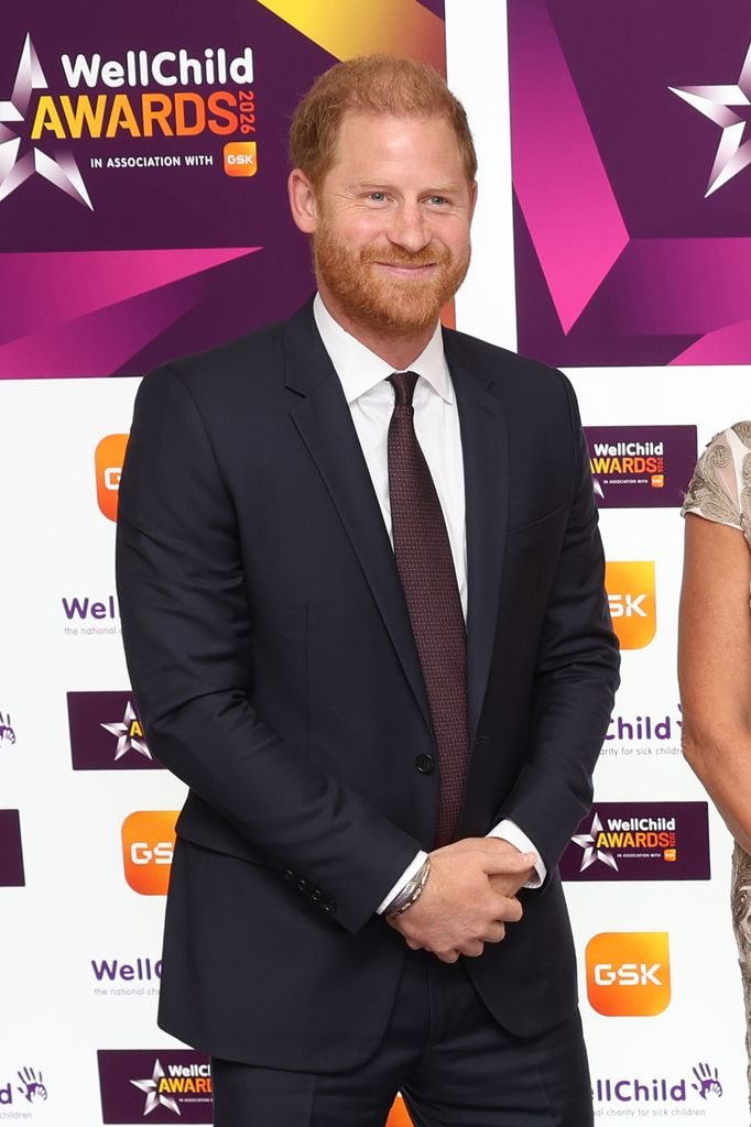 El Harry acudió a la ceremonia de los Premios Wellchild.
