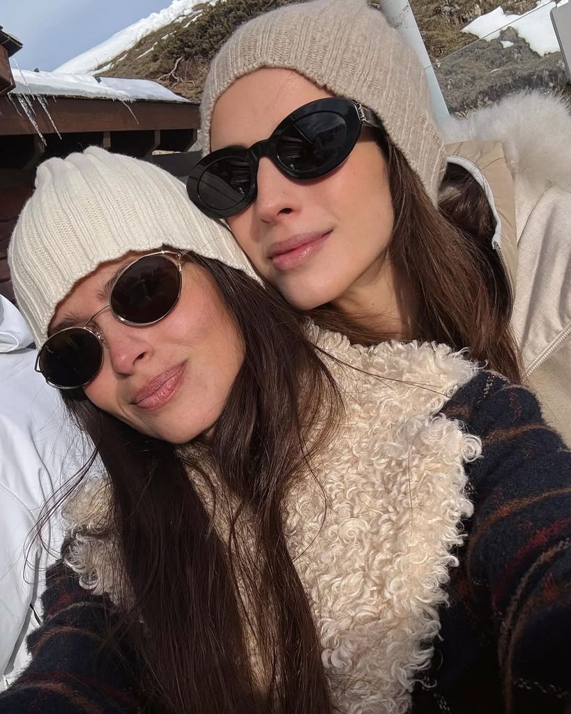 Marta Oria y Sandra Gago en Baqueira.