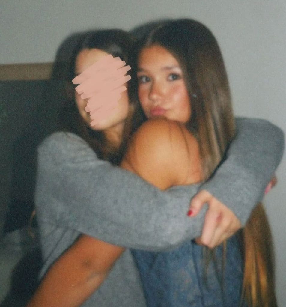 "Ya creciste", le escribió Camila sobre esta foto.