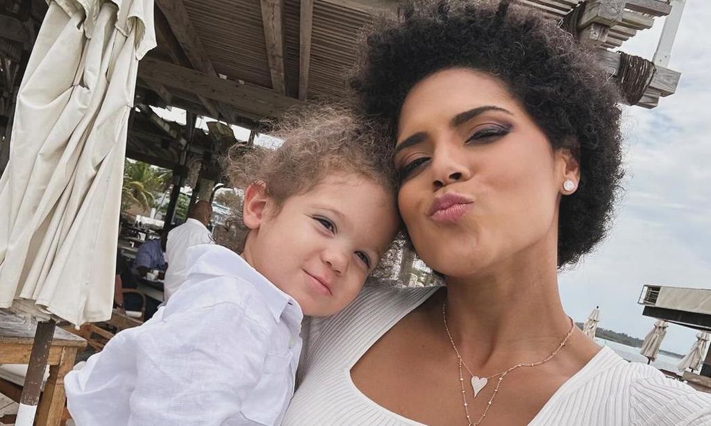 Francisca y su hijo Gennaro