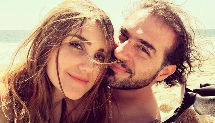 Dulce María y su novio 