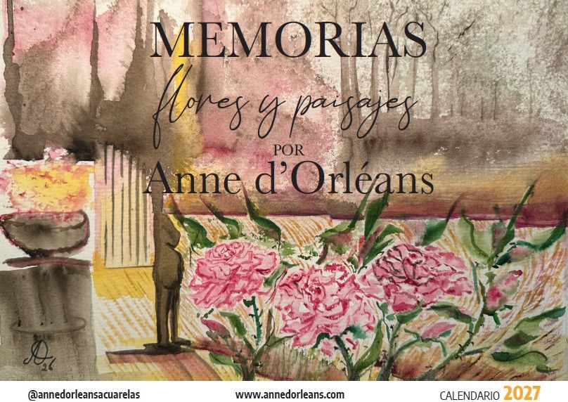 El calendario solidario de Ana de Orleans