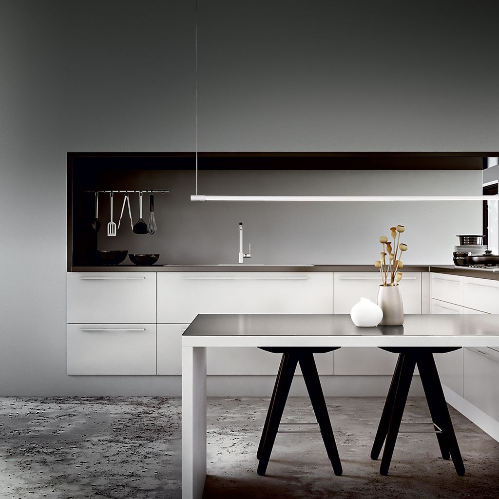 Cocina con península