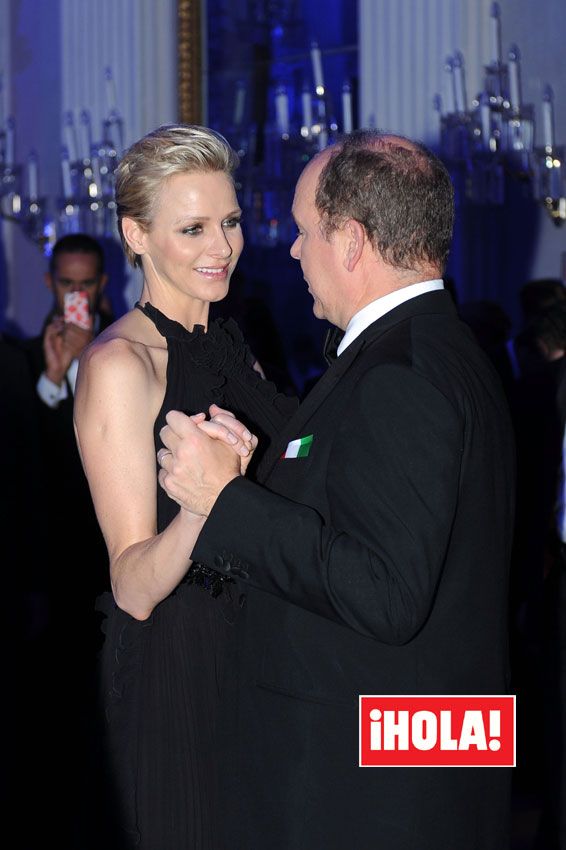 Charlene de Mónaco y Alberto de Mónaco