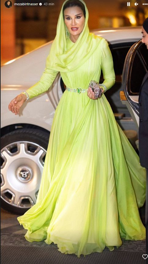La exjequesa de Catar, Moza bint Nasser