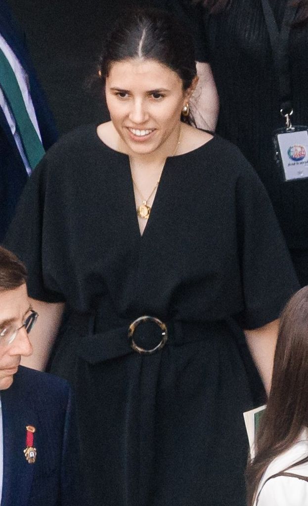 Teresa Urquijo en la misa del Papa León XIV en Cibeles, Madrid, 2026.