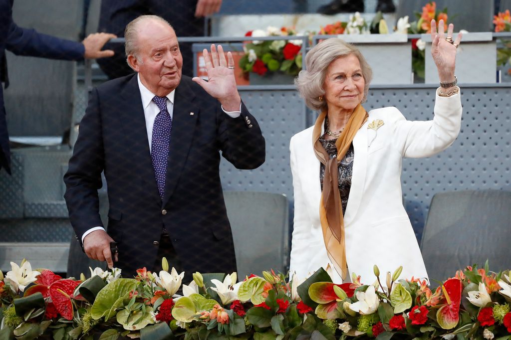 Los reyes Juan Carlos y Sofía, en una imagen de archivo en 2019