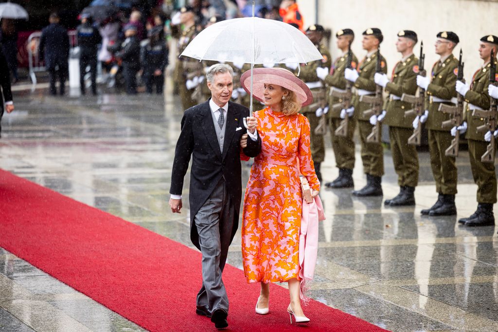 Los príncipes Guillermo y Sibilla de Luxembourg