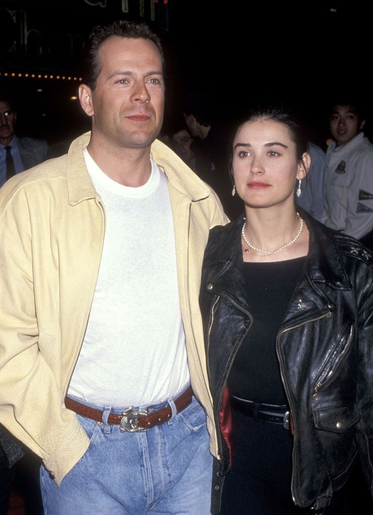 Imagen de archivo de Bruce Willis y Demi Moore 