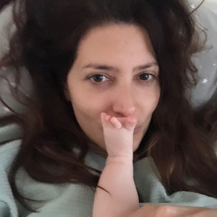 Bárbara Lennie comparte la primera foto de su hija 