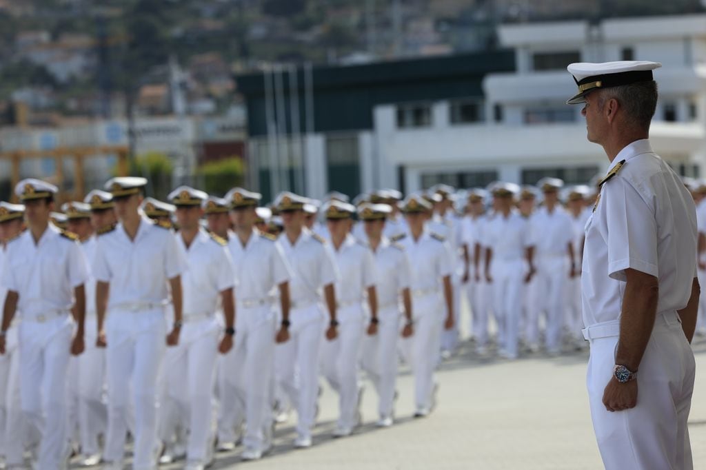 Leonor en la Escuela Naval de Marín
