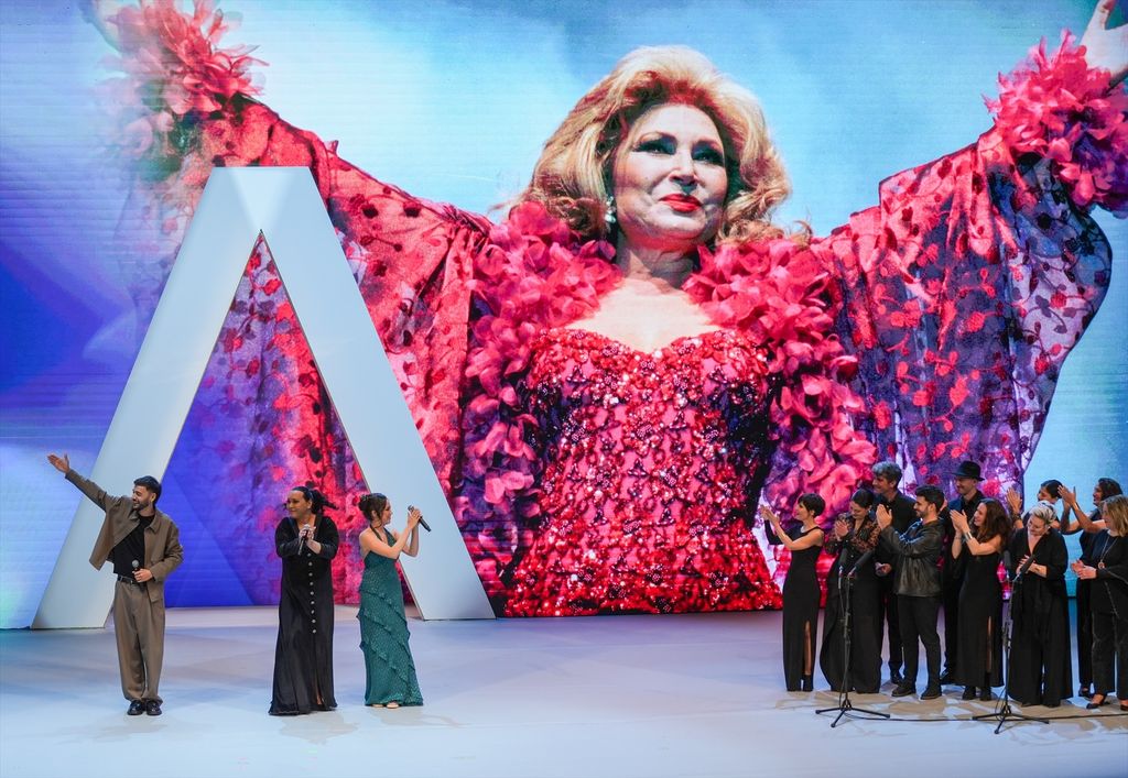El homenaje a Rocío Jurado durante la gala