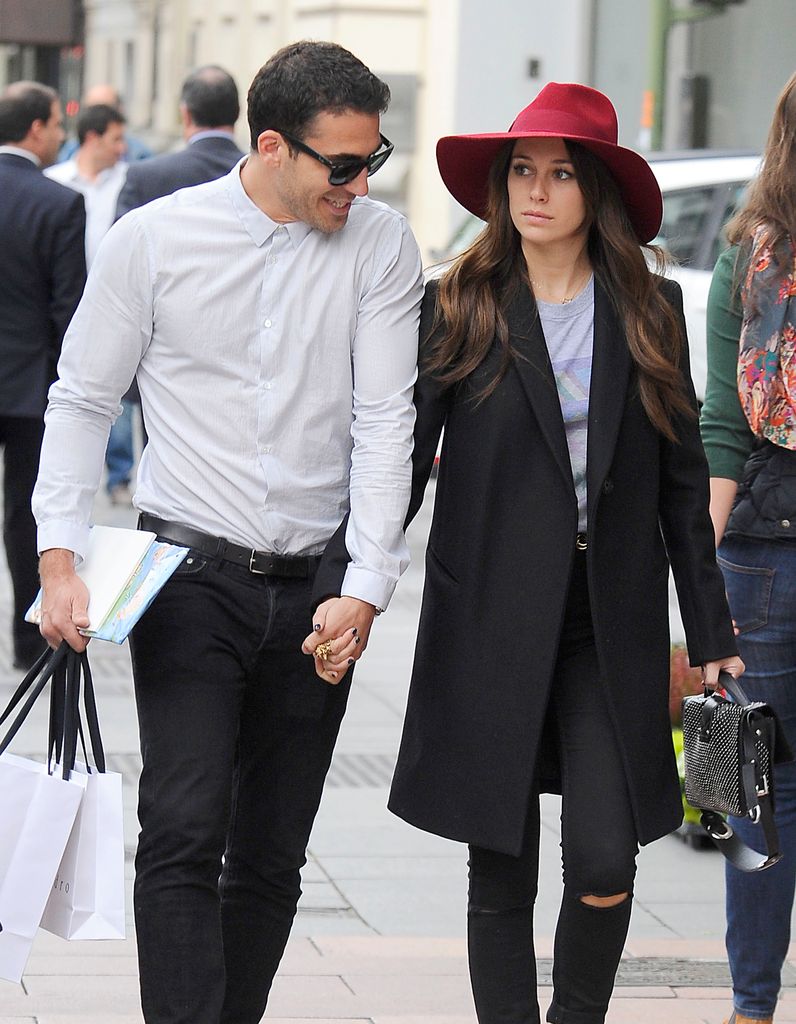 Miguel Ángel Silvestre y Blanca Suárez, juntos en las calles de Madrid. Año 2013