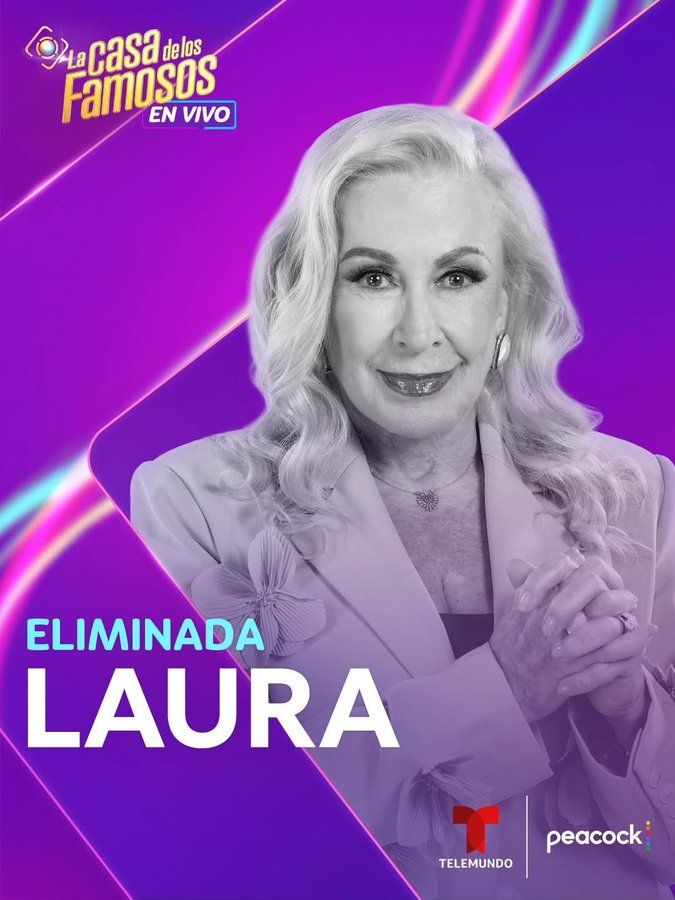 Laura Zapata, octava eliminada de 'La Casa de los Famosos 6'