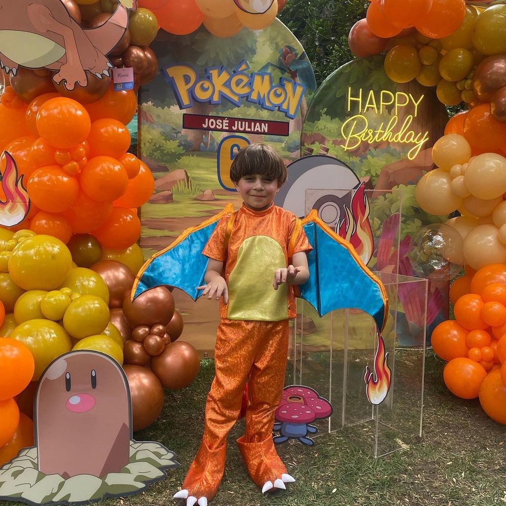 José Julián Figueroa en su fiesta de cumpleaños