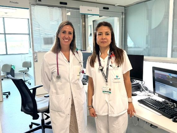 Dras. Marcela Hómez Guzmán (derecha) y María Velázquez de Cuéllar (izquierda)