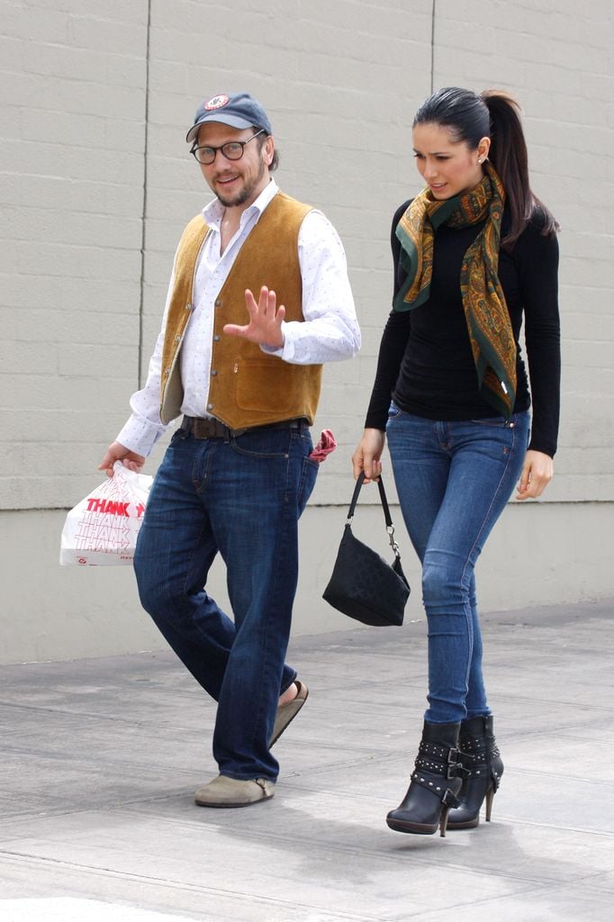 Rob Schneider y Patricia Azarcoya  se casaron en enero de 2010