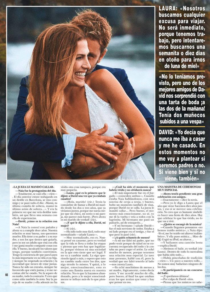 Laura Sánchez y David Ascanio HOLA