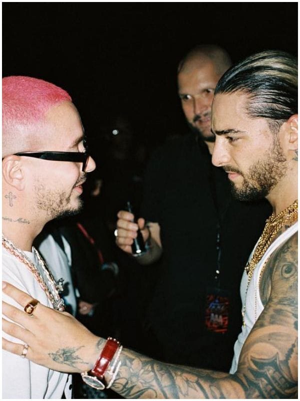 J Balvin felicitó a Maluma por su más reciente cumpleaños 
