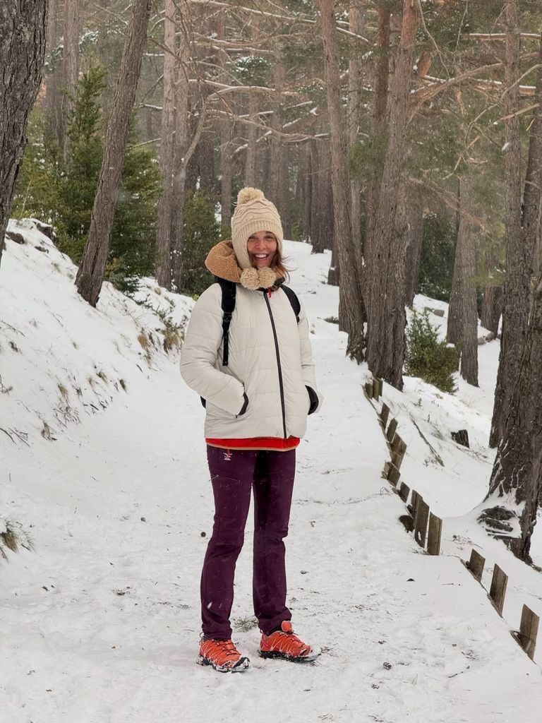 La presentadora ha pasado unos días de desconexión en Andorra