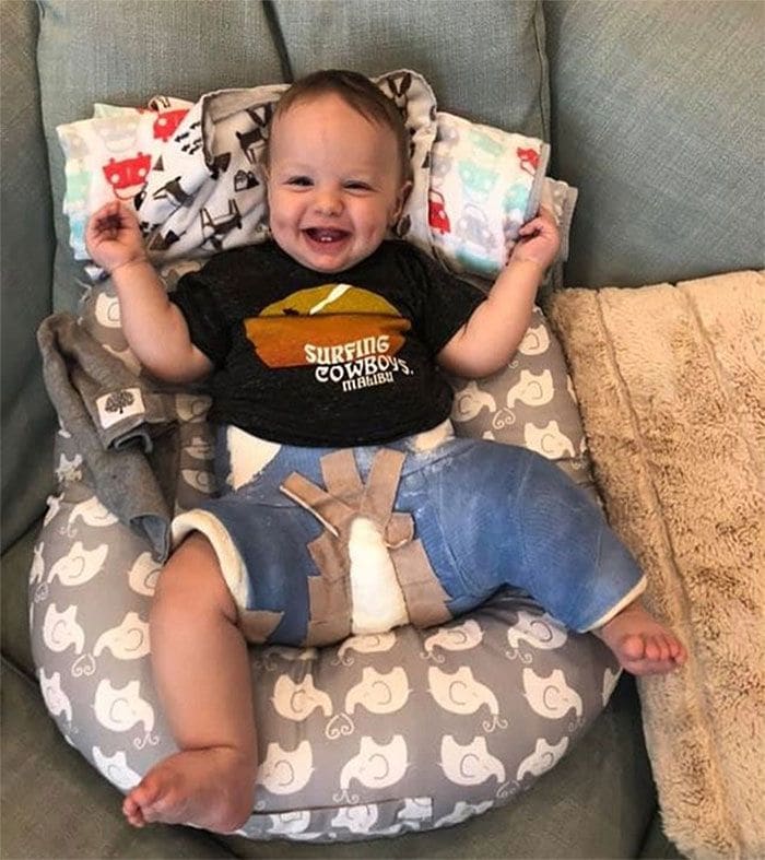 Hijo de Jenson Button, tras ser operado de displasia en la cadera