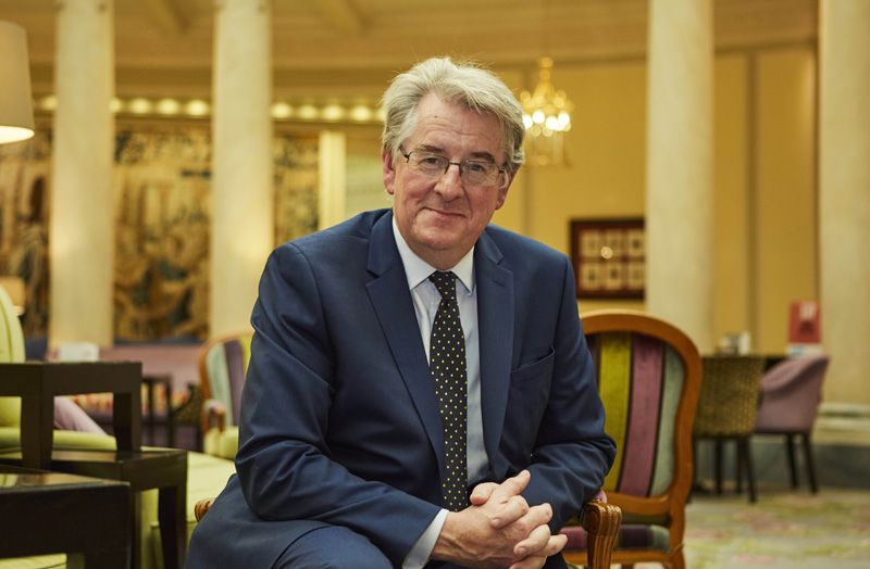 Robert Hardman, autor de un libro sobre Isabel II 