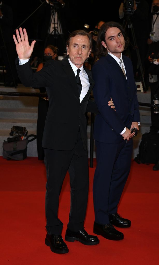 Tim Roth y su hijo Michael Cormac Roth