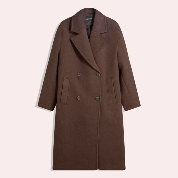 Abrigo largo hombro caido