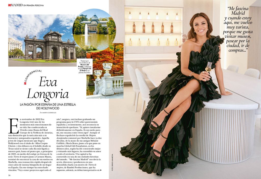 Páginas con las recomendaciones de Eva Longoria